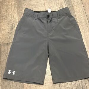 Under Armour dark grey youth shorts